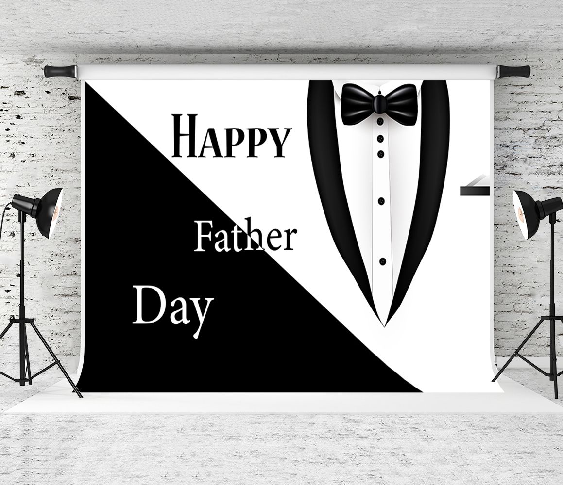 Compre Telón De Fondo Sueño Día Negro Blanco Smoking Traje Pajarita  Fotografía Decoración De Fondo De 7x5ft Padre Feliz Para Los Contextos Del  Shoot Fiesta De Cumpleaños Del Papá A 30,65 €
