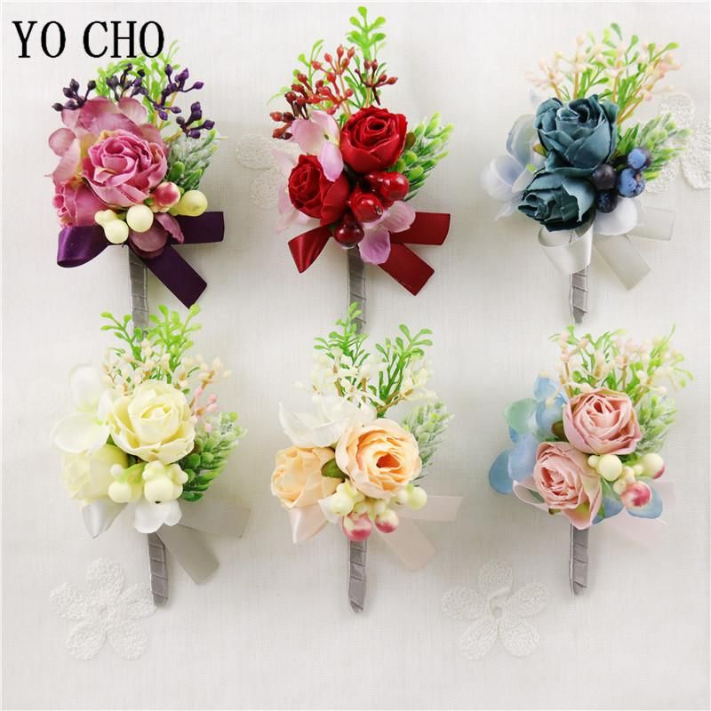 artificial wrist corsage