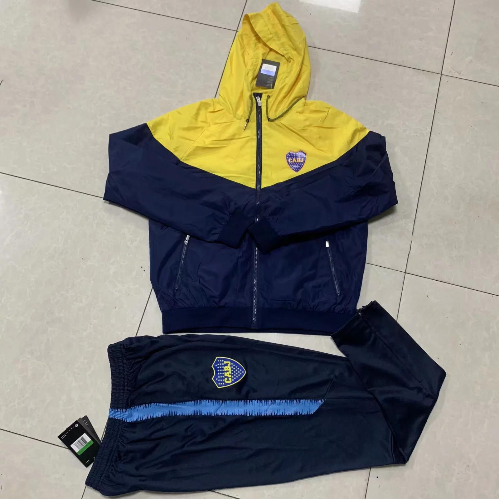 corta vento do boca juniors