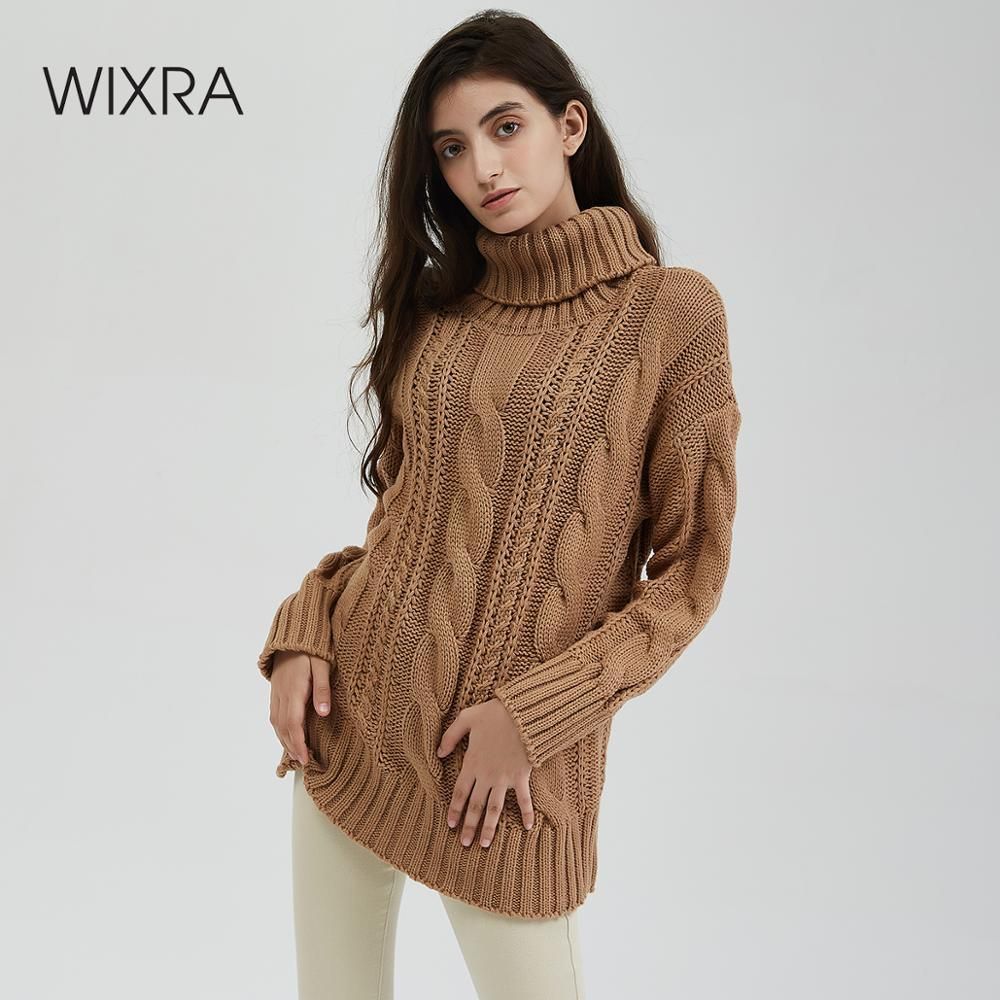 chunky turtleneck sweater