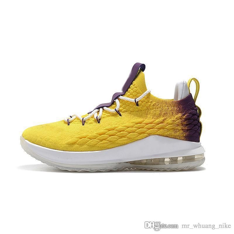 lebron 15 lakers colorway
