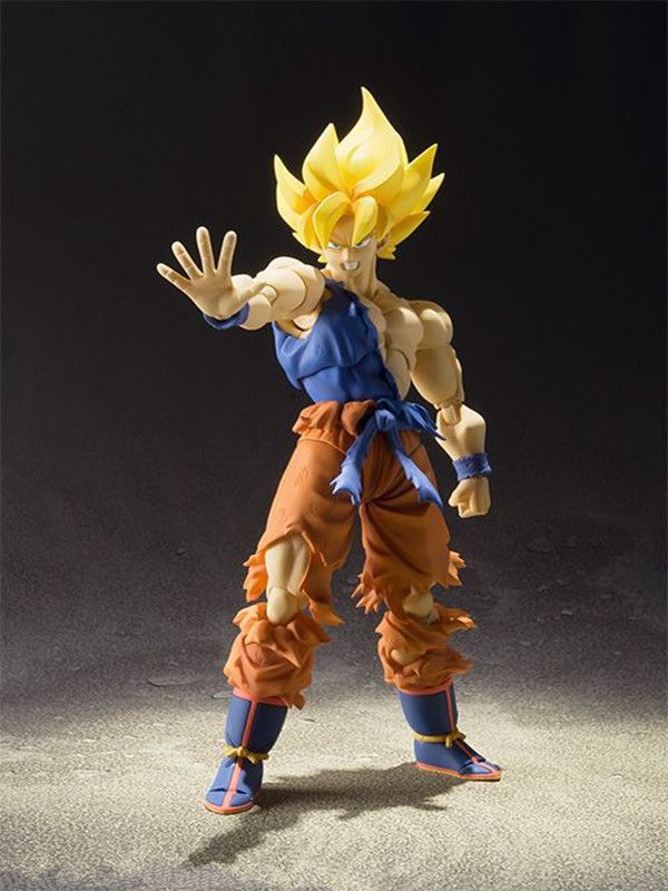 Figura de acción de Dragon Ball Z Super Saiyan Goku Súper Guerrero Despertar Versión PVC Figure Figura de acción de Dragon Ball Z Super Saiyan Goku Súper Guerrero Despertar Versión PVC Figure