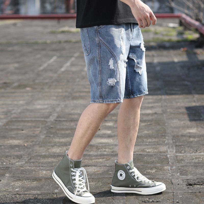 short jeans jogger