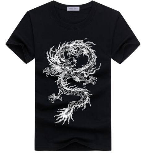 Camiseta con estampado de dragon Clearance