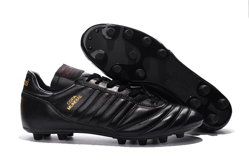 Nuevo color Copa Mundial Zapatos fútbol Botines de fútbol Negro Blanco Botas de fútbol