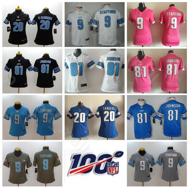 barry sanders jersey youth large