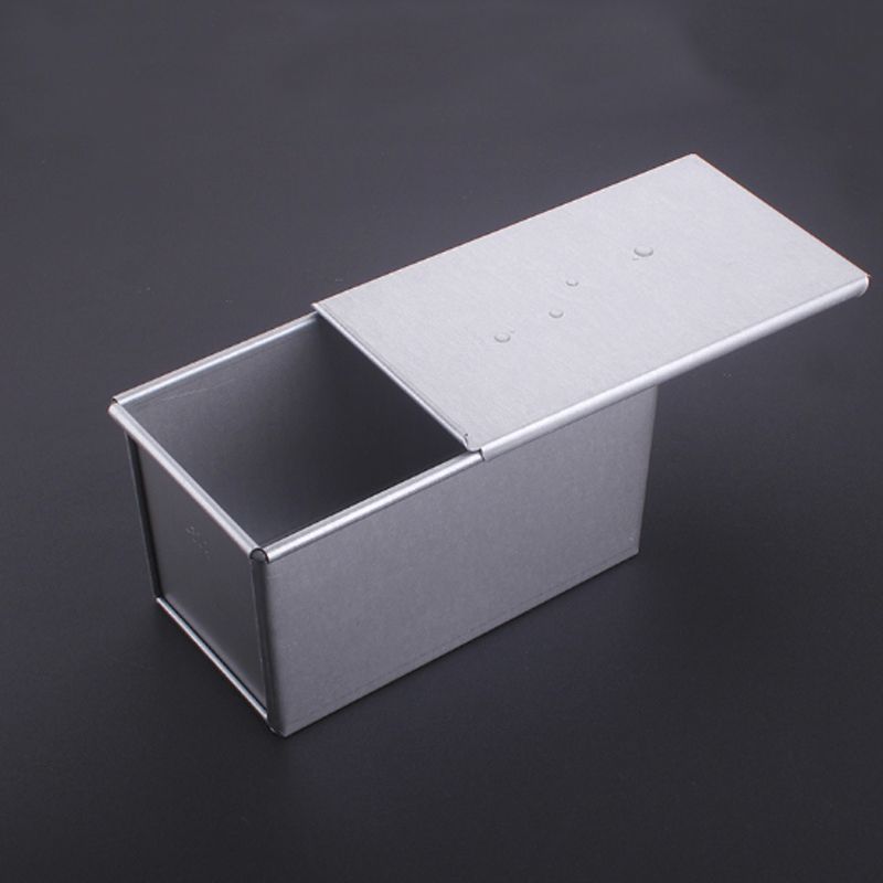 Metal Baking Mold Non-stick Toast Bread Cake Kitchen Bakeware Pan Black 1kg 