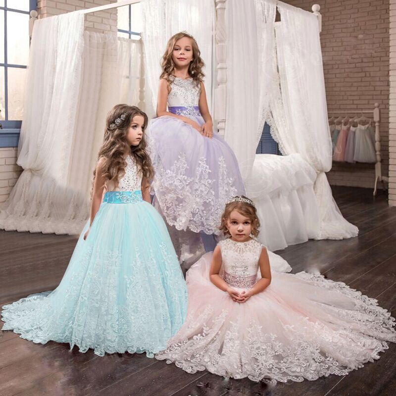 long prom dresses for kids