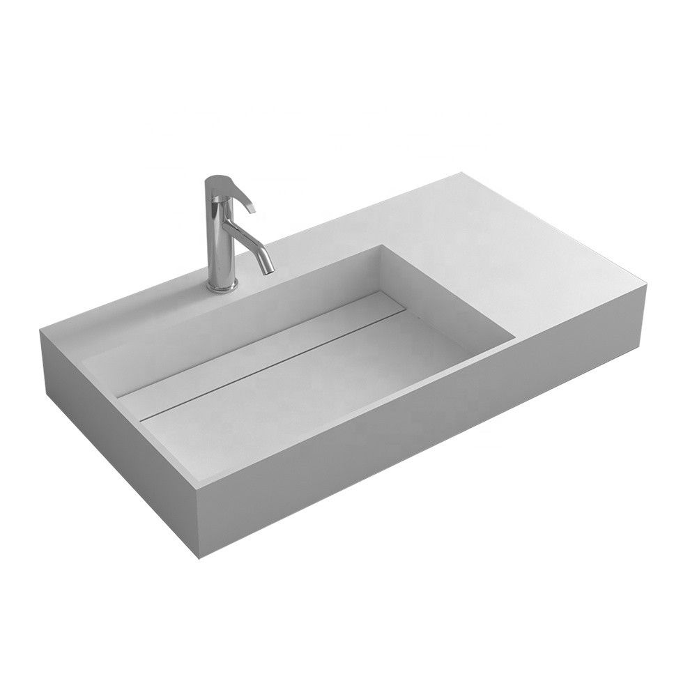 2020 Bathroom Rectangular WallMounted Wash Sink Fashionable Cloakroom