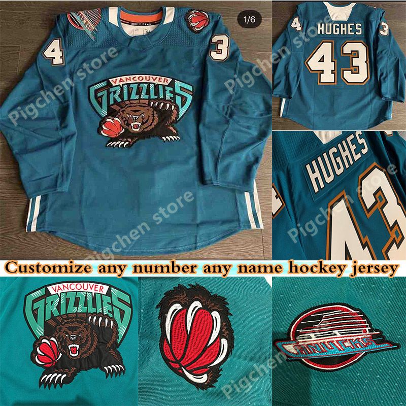 hughes canucks jersey
