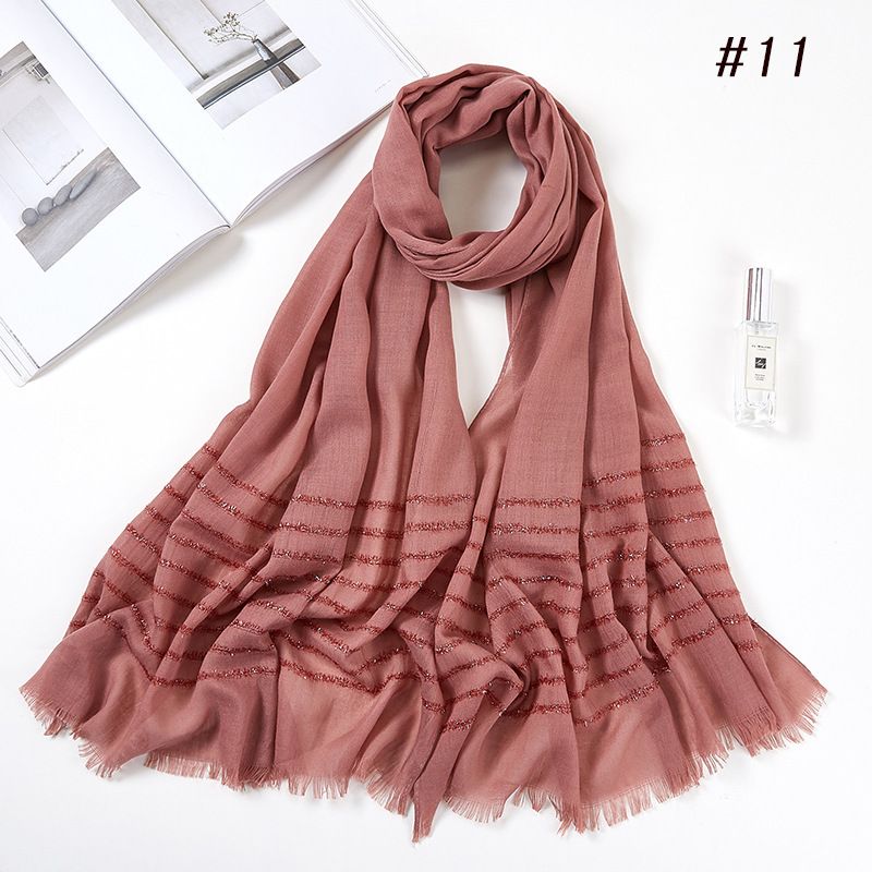 plain white cotton scarf