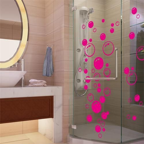 Diy Wall Art Kids Bathroom Washroom Shower Tile Removable Decor Home Decal Mural Decorative Stickers Sticker Bubbles Childrens Bedroom Wall Stickers Childrens Removable Wall Stickers From Youlovehome 1 12 Dhgate Com