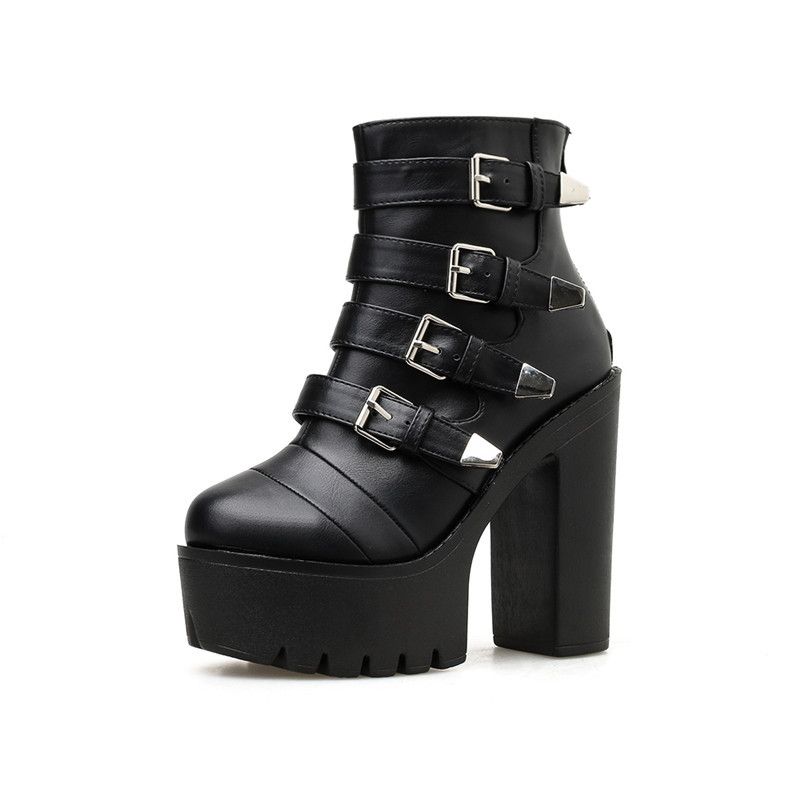 cheap goth boots