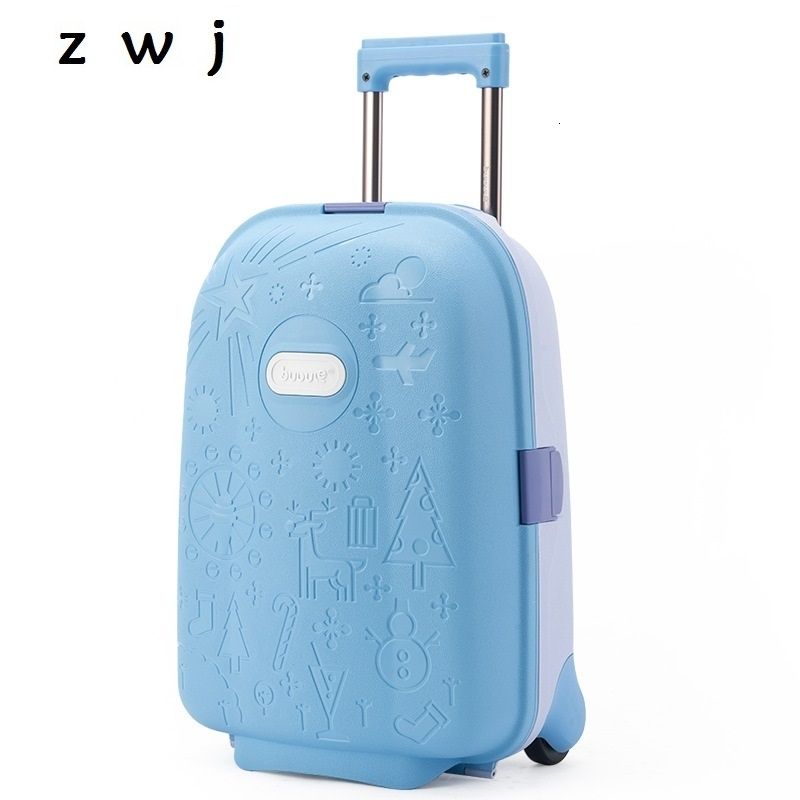 girls rolling suitcase