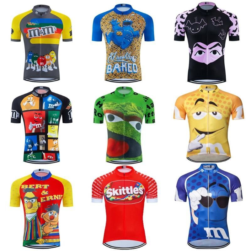 skittles cycling jersey