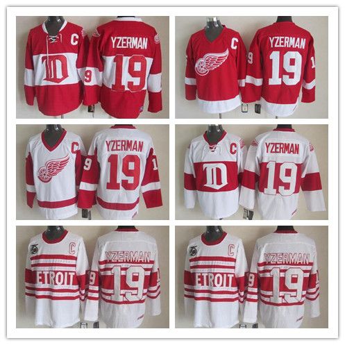 vintage red wings jersey