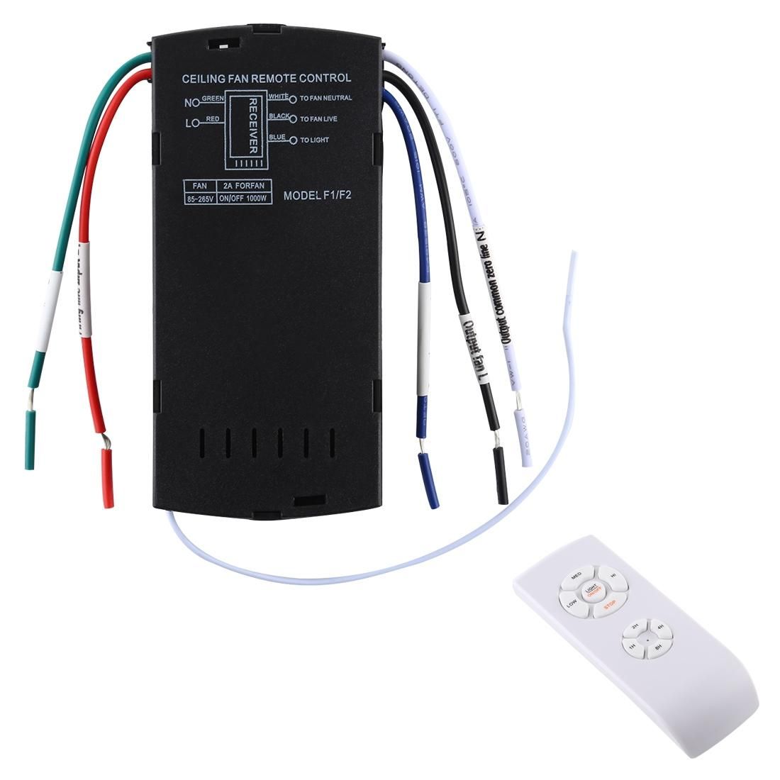 2020 Universal Ceiling Fan Lamp Remote Control Kit 85 265v Timing Wireless Control Switch Adjusted Wind Speed Transmitter Receiver From Yunku 9 8