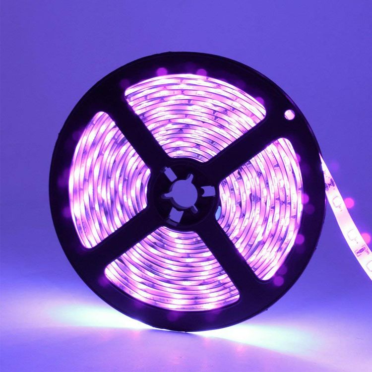 compre uv franja de luz ultravioleta led franja de luz purpura a prueba de agua para el partido de danza pintura de cuerpo pesca de la noche a