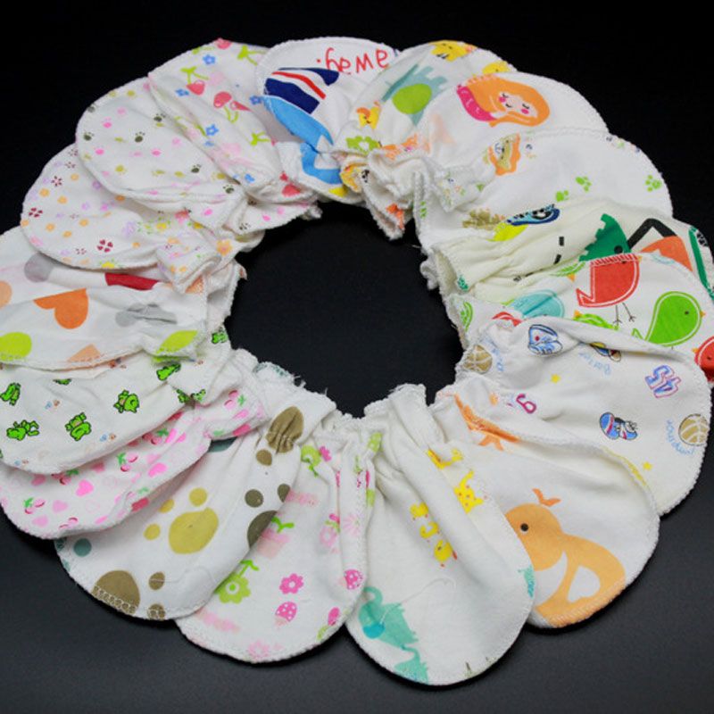 newborn fleece mittens