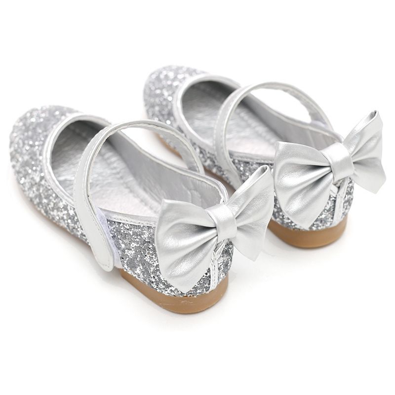 baby girl gold ballet flats
