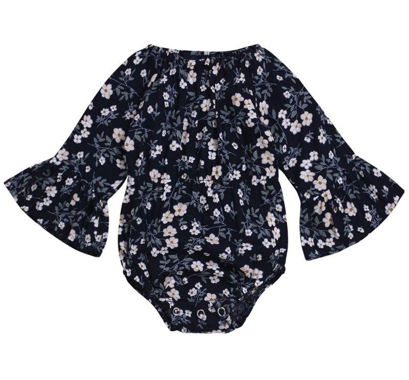 body bleu marine bébé