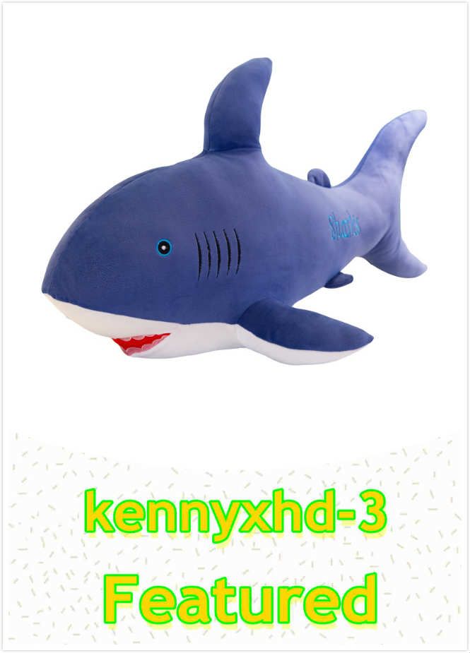 big shark pillow