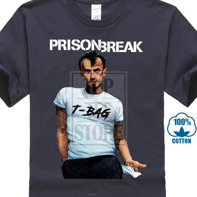 Prison Break T Bag T Shirt Mens Funny 