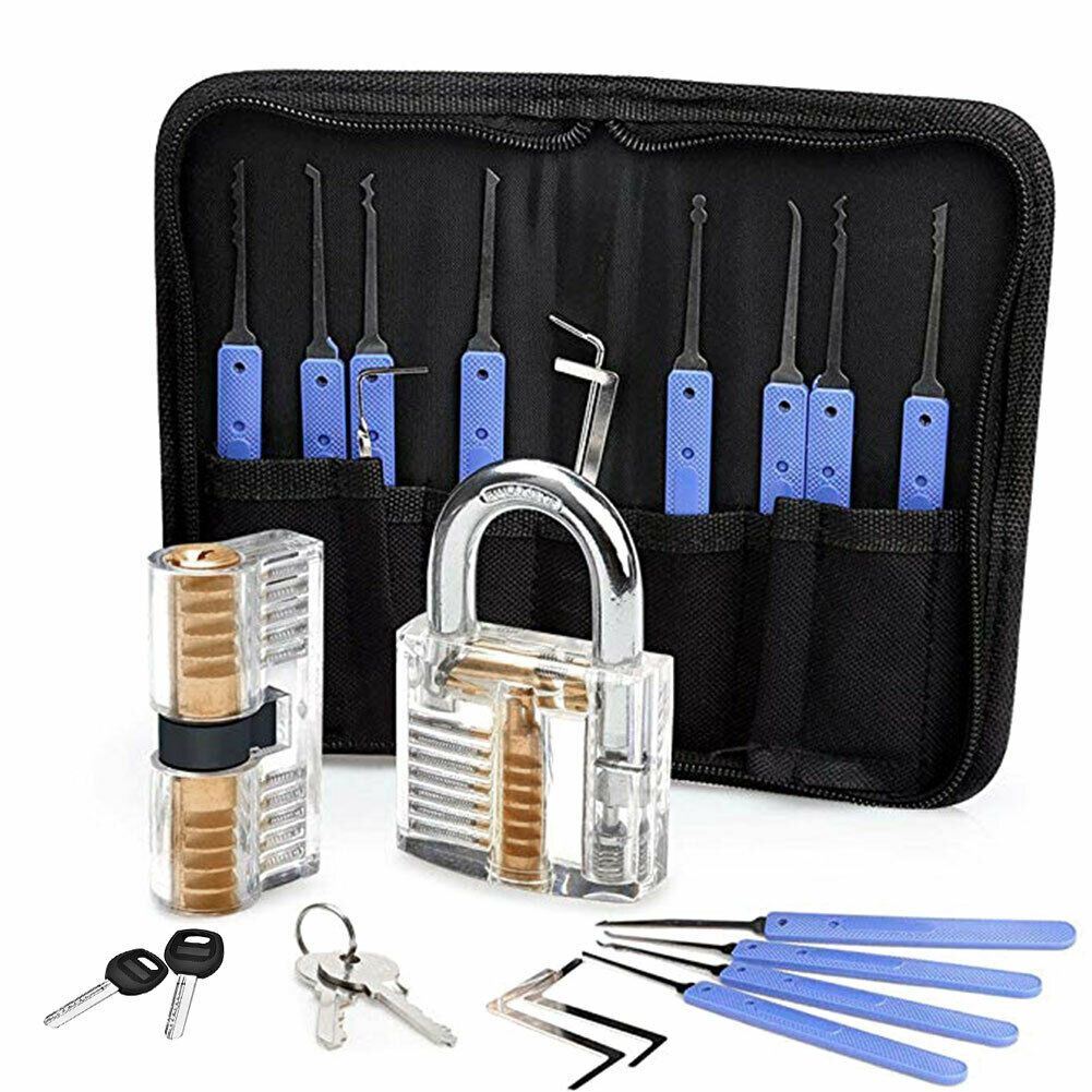 2020 New Stainless Steel Multitool Lock Set Unlocking Locksmith