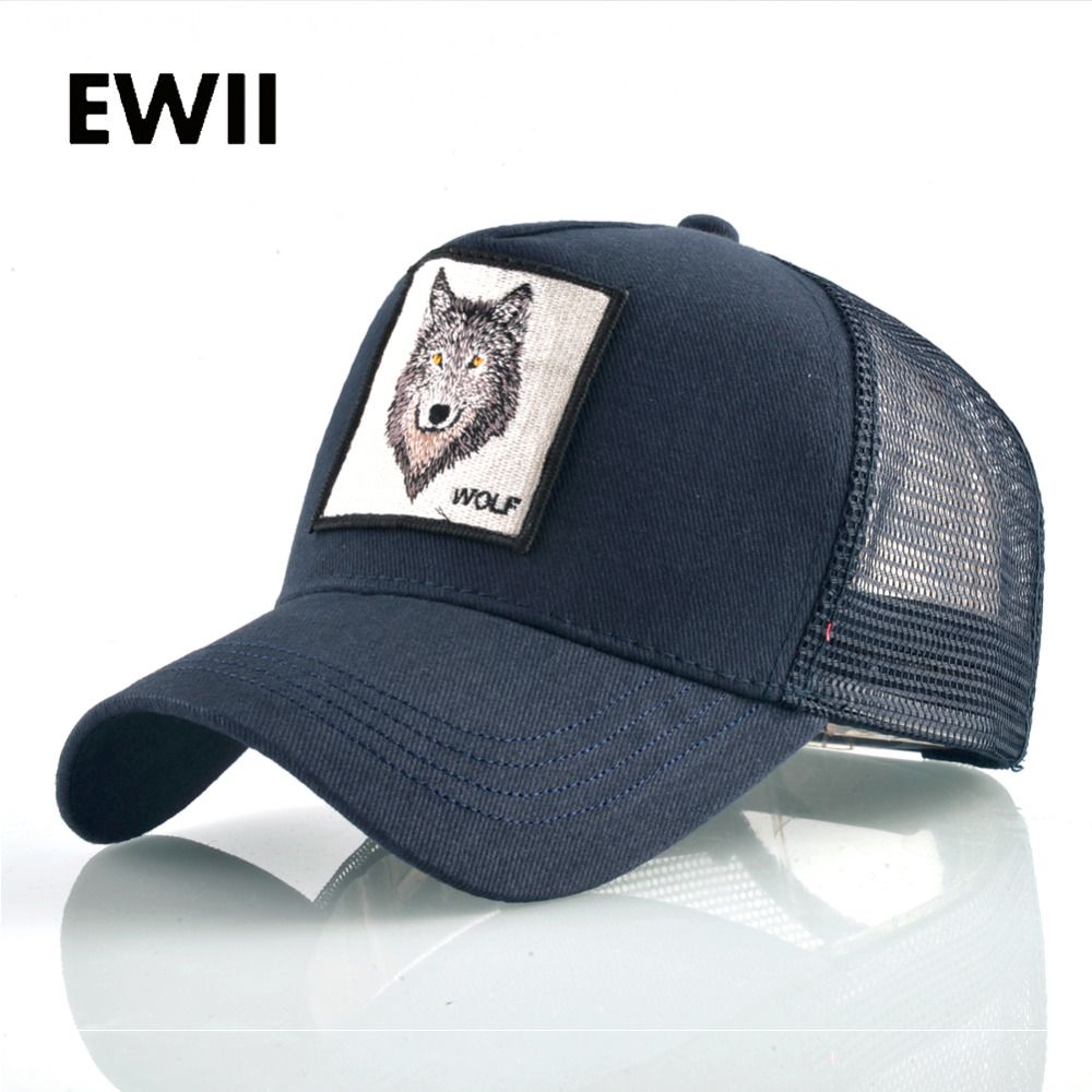 netted baseball caps