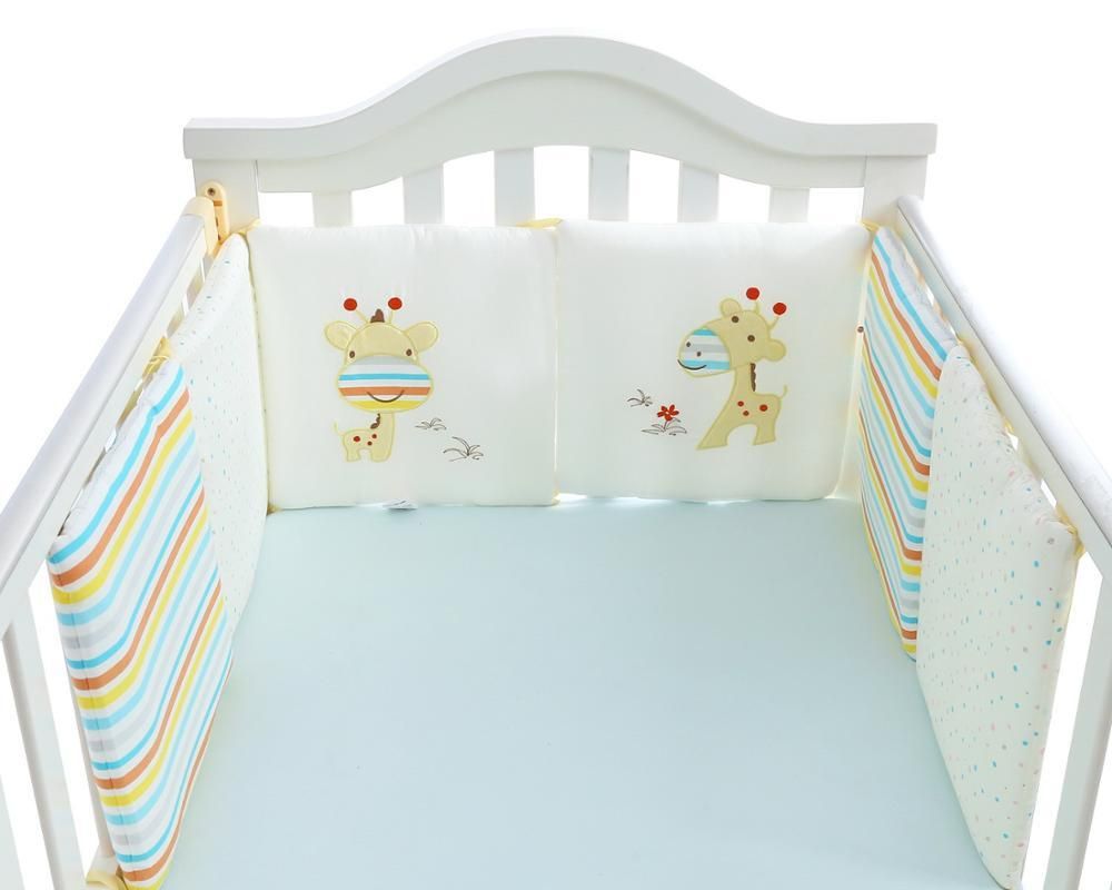 girl cot bumper