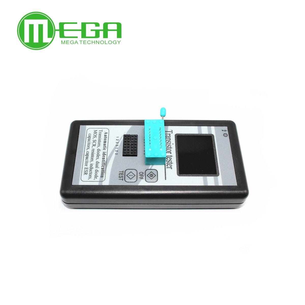 Probador de transistores multiusos 128x160 diodo Tiristor Resistencia Probador de transistores multiusos 128x160 diodo Tiristor Resistencia