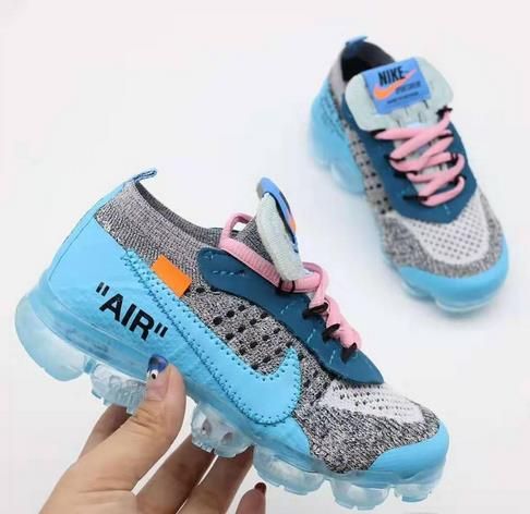 vapormax kids blue
