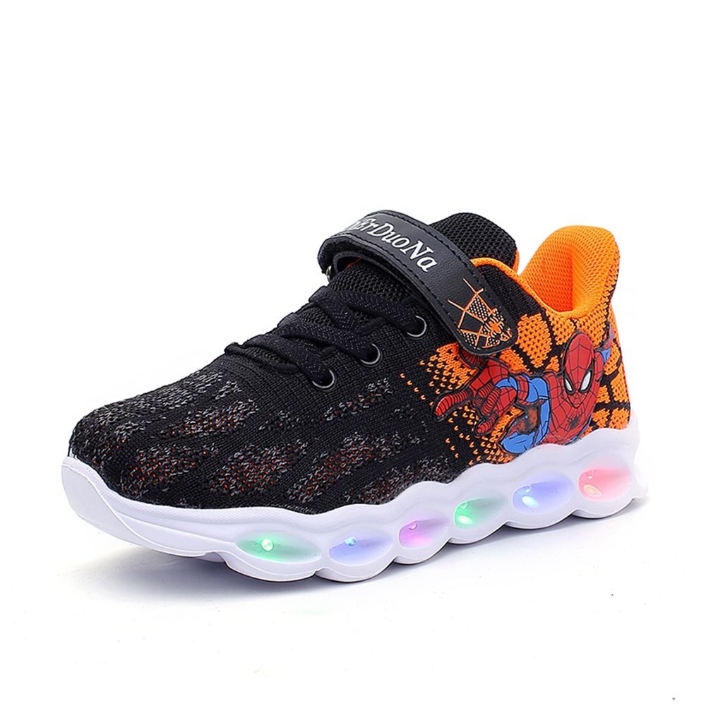 spiderman light up sneakers