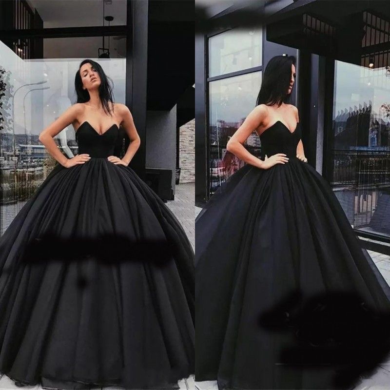black cinderella dress