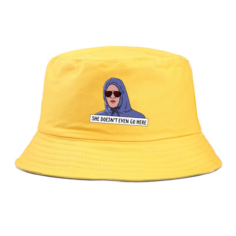 Harajuku Spoof Bucket Hat Fishing 