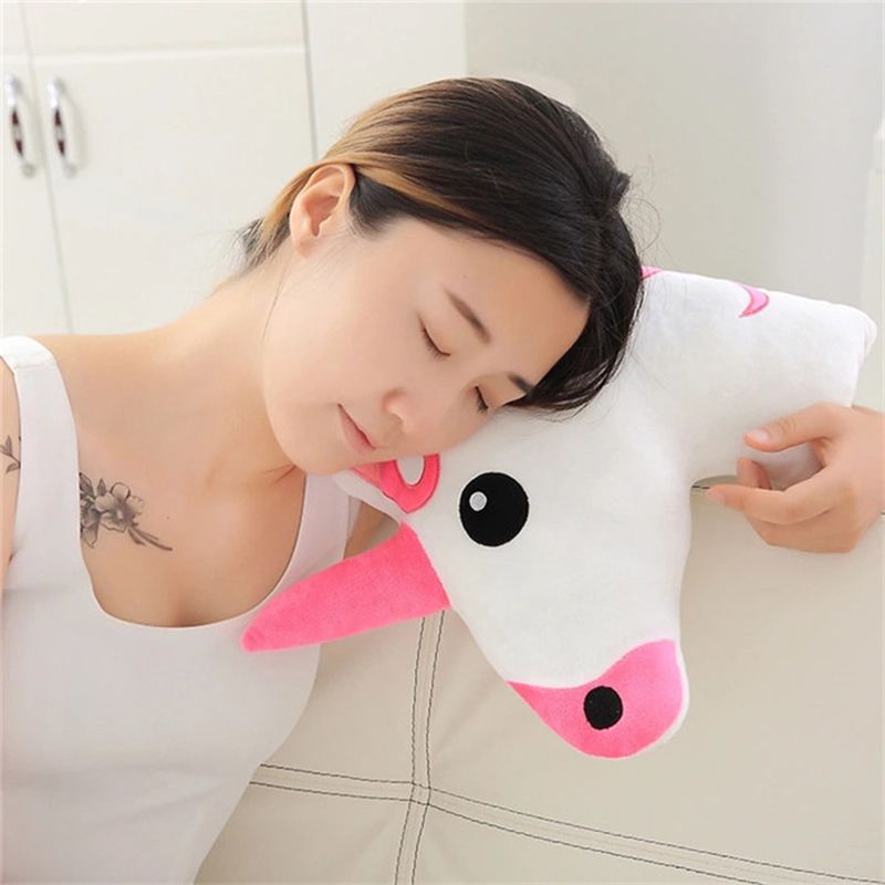 stuffed unicorn head