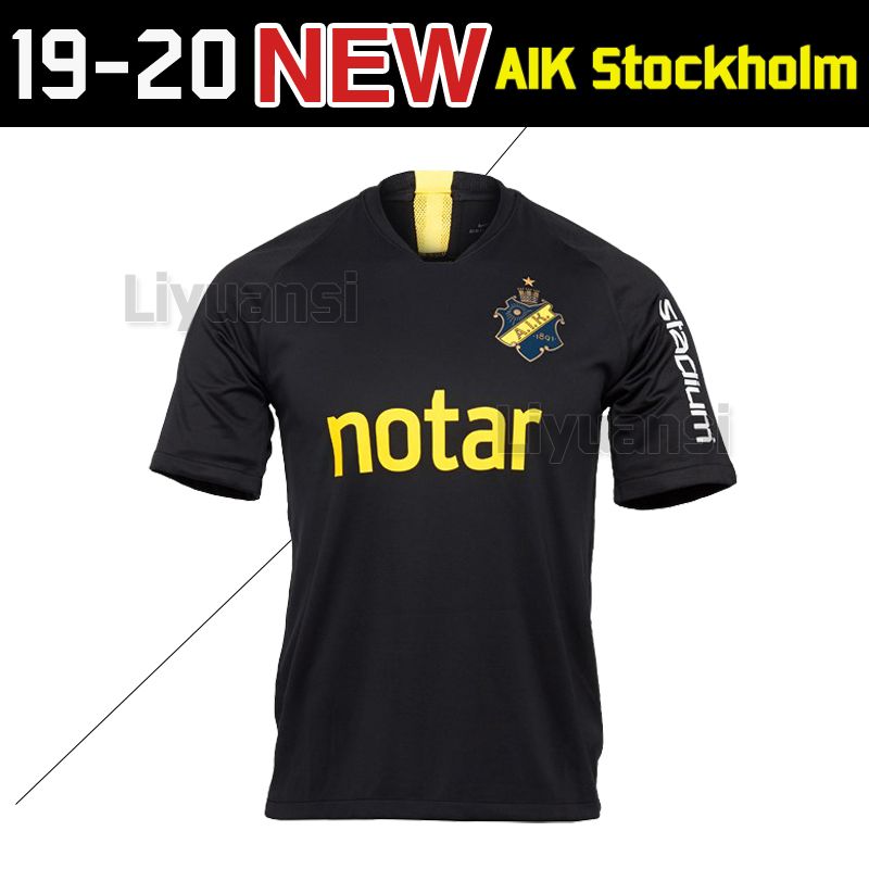 Grosshandel 2019 2020 Aik Solna Black Edition Soccer Jerseys Schwedischer Verein 19 20 Aik Stockholm Special Version Home Larsson Jersey Fussballhemden Von Liyuansi 14 8 Auf De Dhgate Com Dhgate