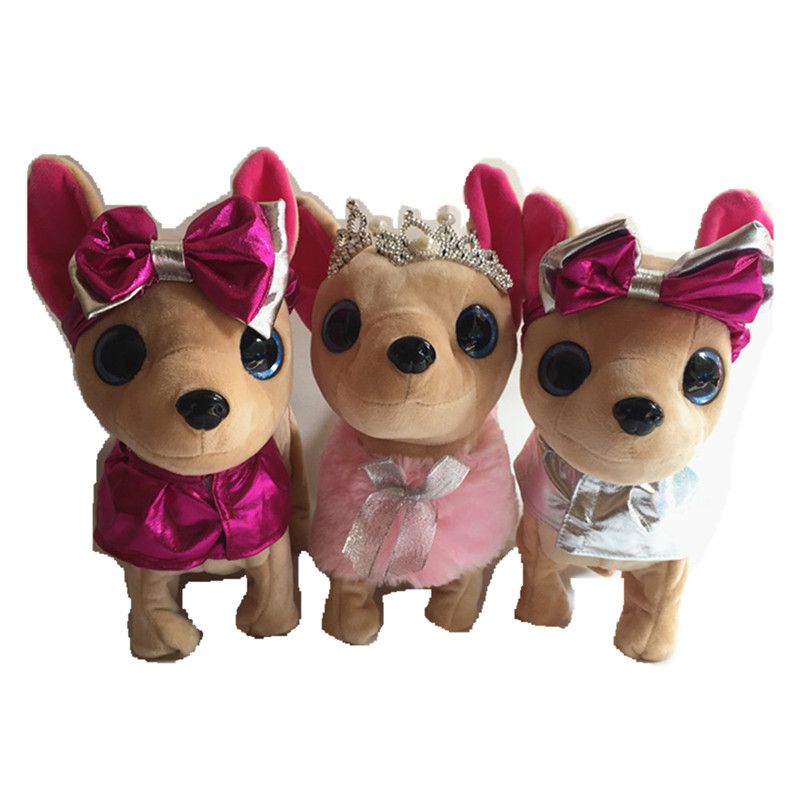 singing stuffed dog