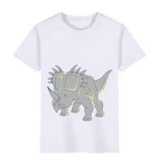 # 6 T-shirts Enfants Imprimés Dinosaures