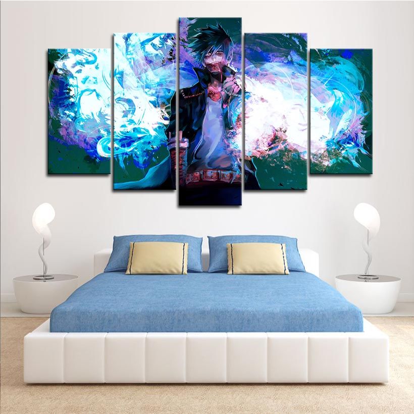 Paintings Dropshipping Wholesaler Wallartpaint Sells Framed Wall Art My Hero Academia Manga Anime Movie Wall Art Pictures For Bed Room Decor Dragonball Posters And Prints Canvas Painting Dhgate Com