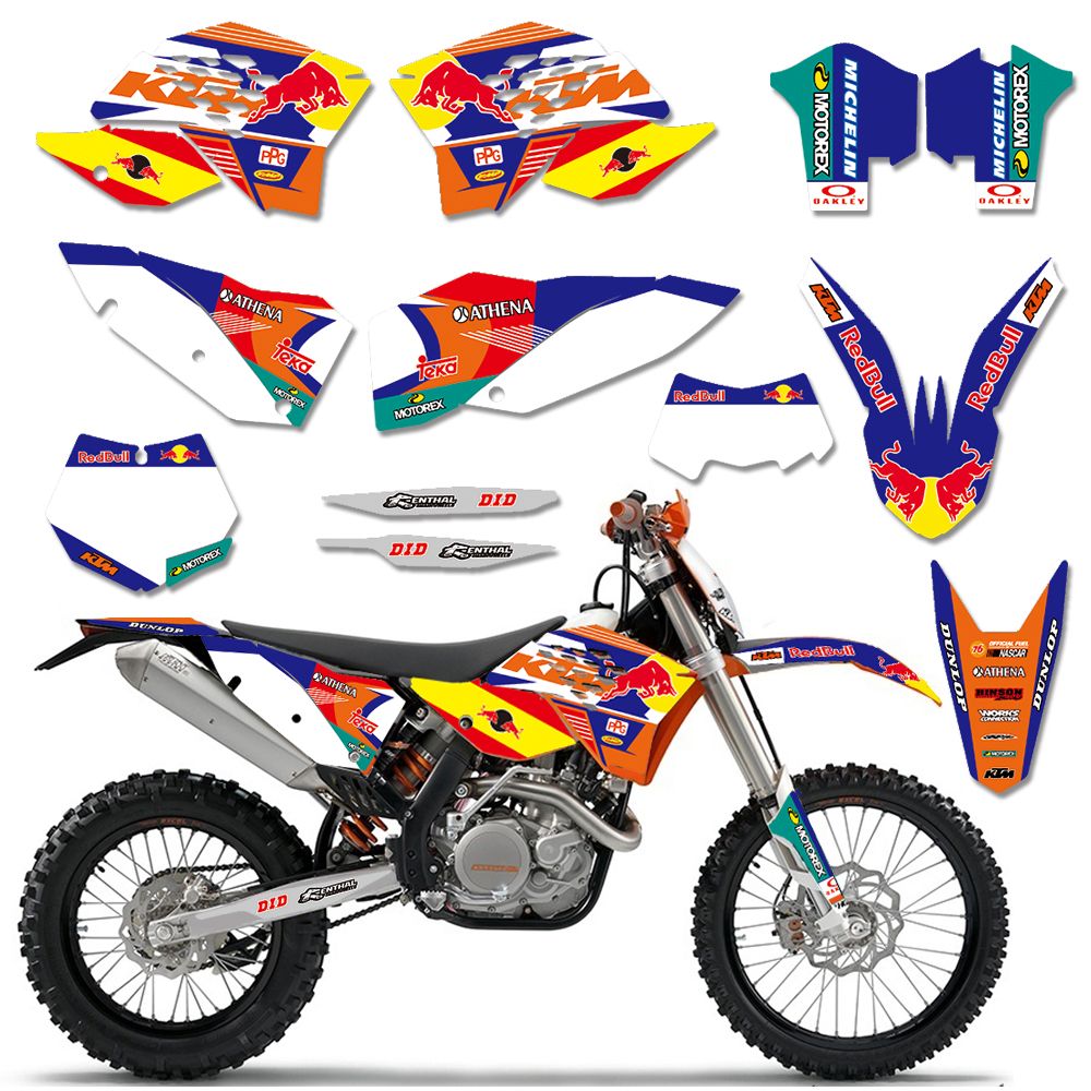 2020 Decal For KTM SX SXF 2007 2010 EXC EXCF XCF 2008 2011 Motorcycle ...