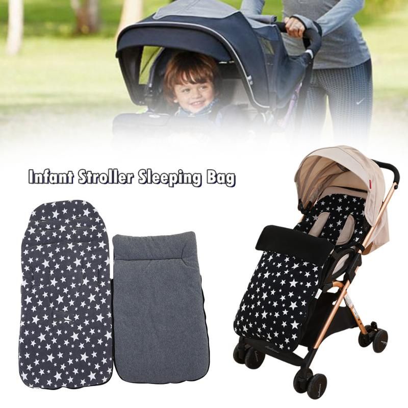 1 Pair Durable Black Oxford Single Handle Cover For Baby Infant Pushchair IT