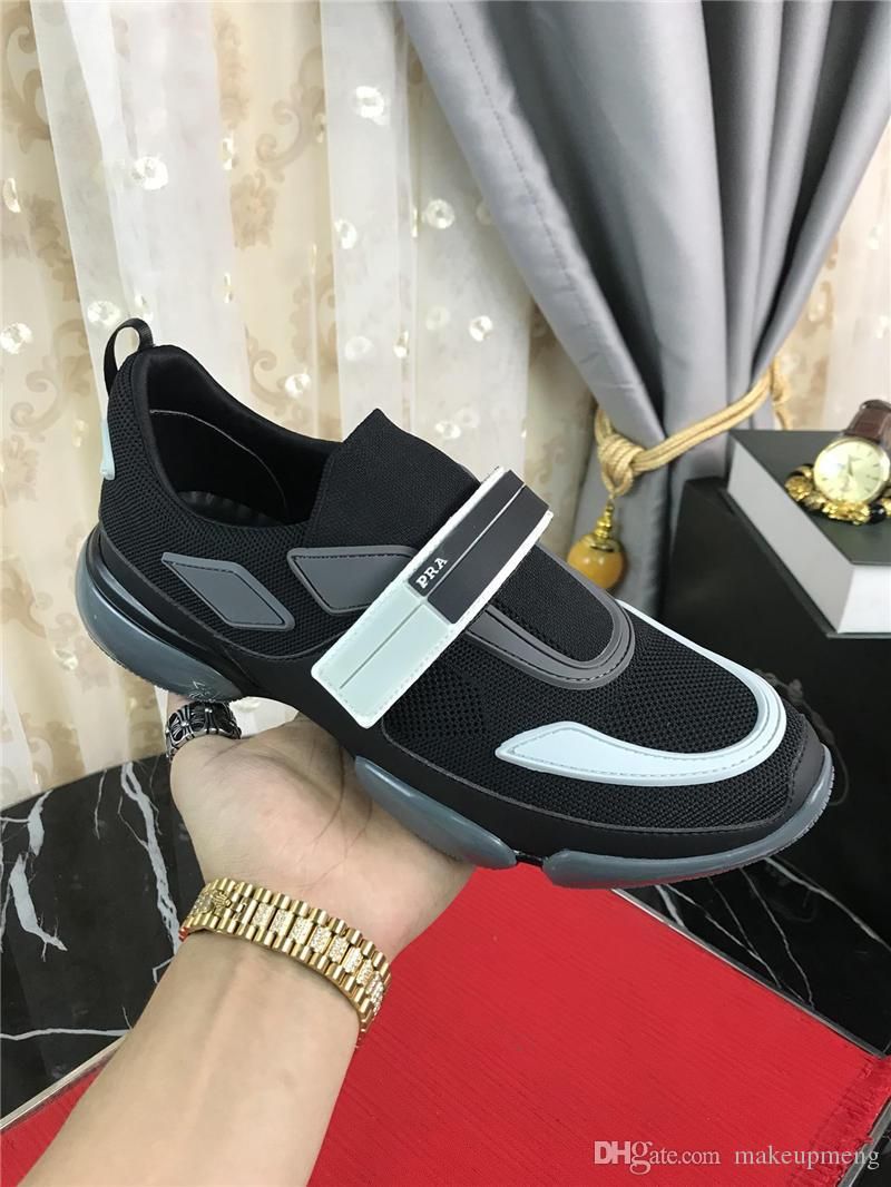 Comparable Changes from wave Best 2019&#13;Prada &#13;&#13;Designers&#13;Cloudbust White Knit Sneakers  Trainers BRAND NEW Sneaker Shoes With Original Box Under $148.66 | DHgate .Com