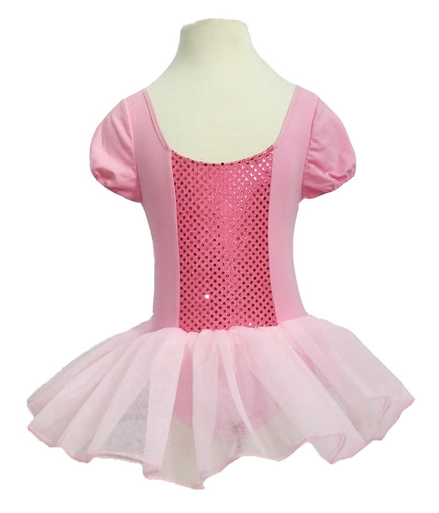 Girl Kid Leotard Gymnastics Ballet Dance Tutu Dress Ballerina Dancewear Costume