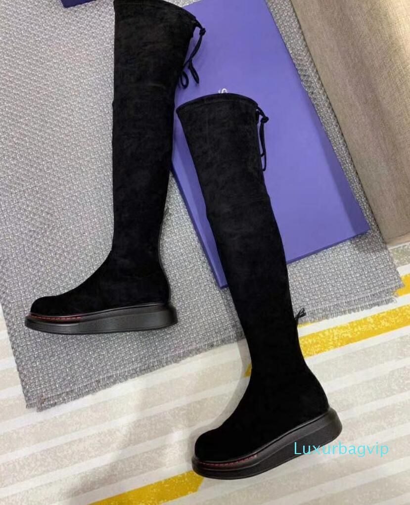 ladies black wedge boots