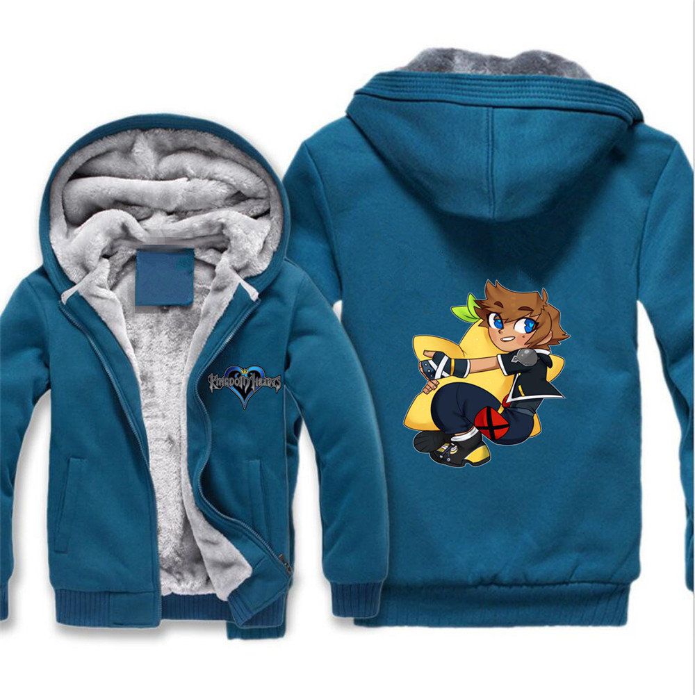 kingdom of hearts moletom com capuz