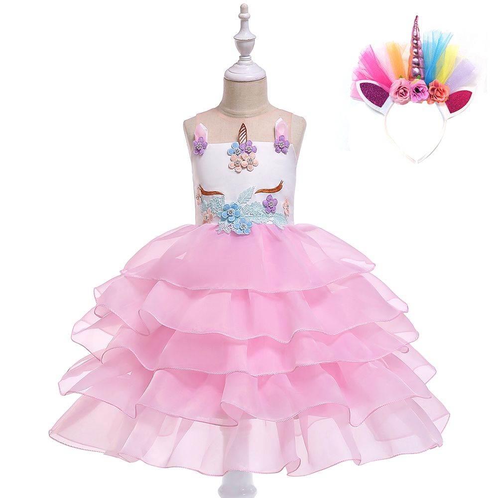 unicorn flower girl dresses