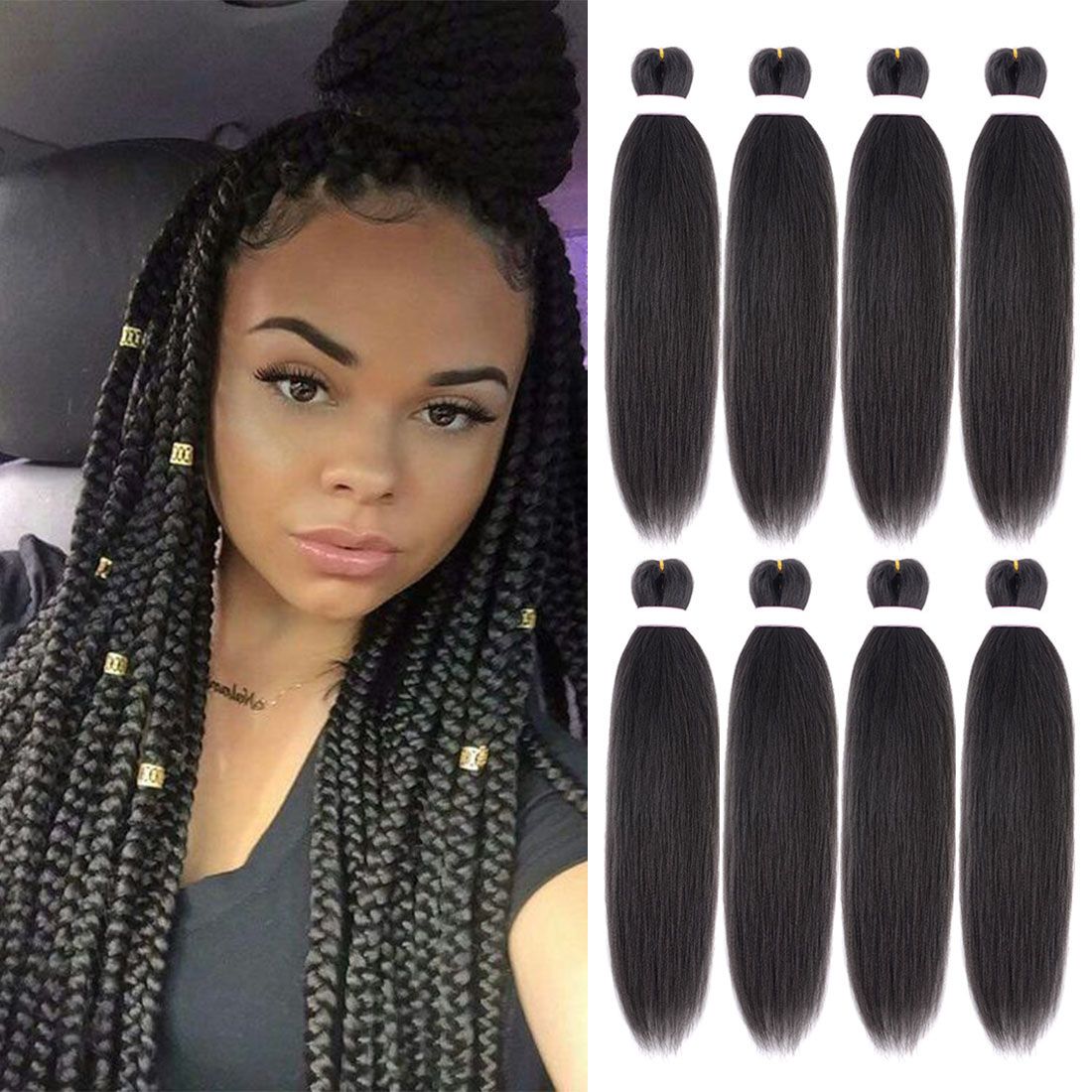 Grosshandel Ez Braids Kunsthaar Pre Stretched Rosa Ombre Kanekalon Jumbo Braids Crochet Flechten Haar Fur Schwarze Frauen 20 Zoll Von Sassygirl1