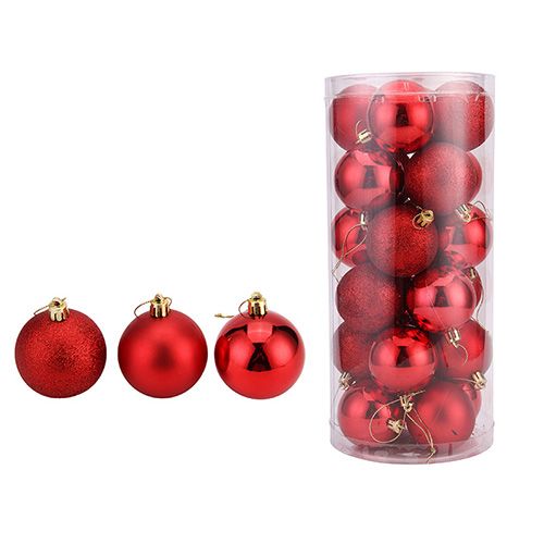 Acheter Hot Christmas Tree Ornaments Boule De Noël Multicolore 4cm Boule En Plastique Pour Noël Décoration De Fête Livraison Gratuite De 141 Du