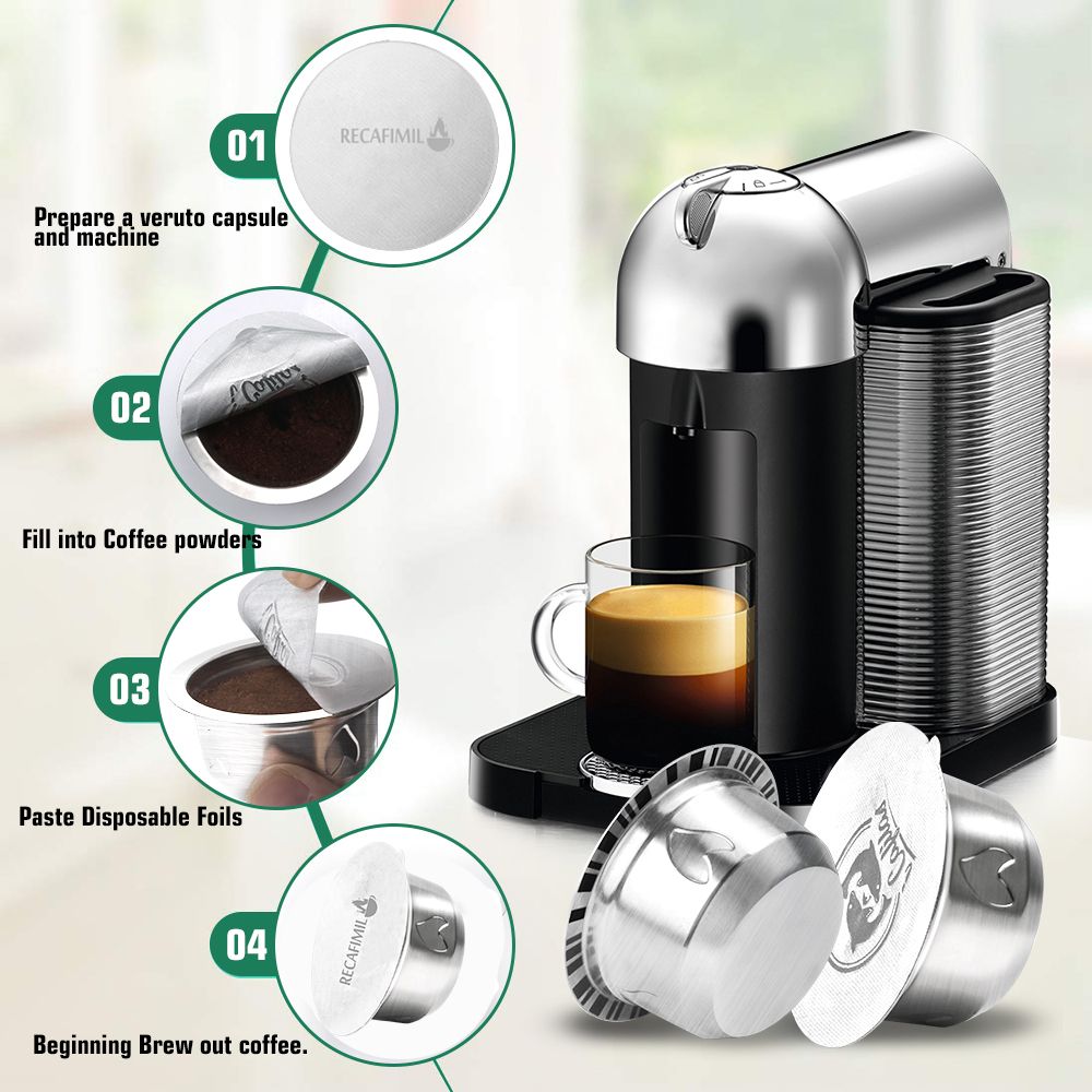 Koop Compatibel Met Nespresso Vertuoline Capsule Koffie Cup DIY Latte Macchiato Cappuccino Milk Folder Goedkoop | Snelle Levering En | Nl.Dhgate